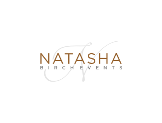Natasha Birch Events or NB Events logo design by bricton
