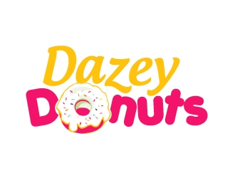Dazey Donuts logo design by AamirKhan