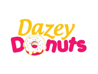 Dazey Donuts Logo Design - 48hourslogo