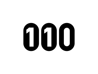 0 1 100 logo design by oke2angconcept