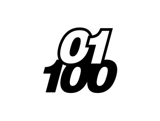 0 1 100 logo design by GemahRipah