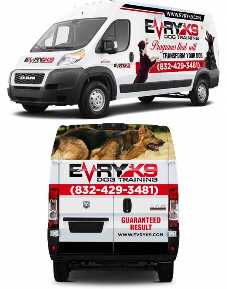 Evry K9 Dog Training logo design by mattlyn