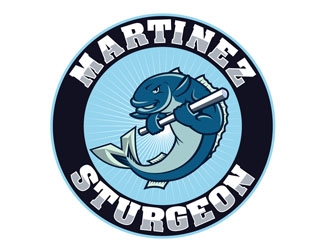 Martinez Mackerel logo design by DreamLogoDesign