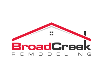 Broad Creek Remodeling logo design by brandshark