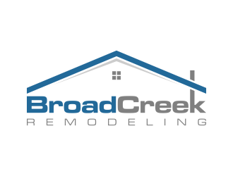 Broad Creek Remodeling logo design by brandshark