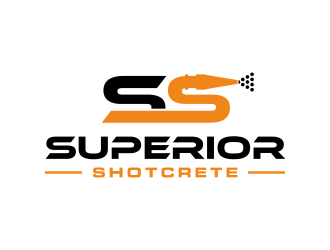 Superior shotcrete  logo design by ammad