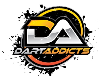 Dart Addicts logo design by REDCROW