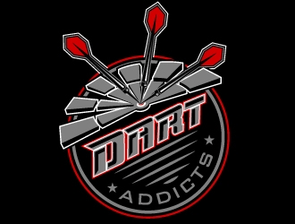 Dart Addicts logo design by Suvendu