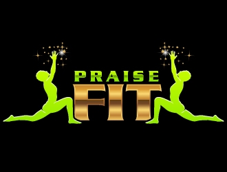 PRAISE FIT logo design by uttam