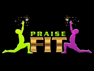 PRAISE FIT logo design by uttam