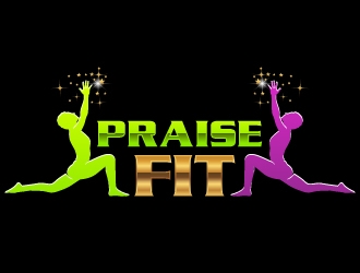 PRAISE FIT logo design by uttam