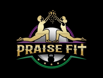 PRAISE FIT logo design by Krafty
