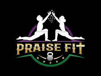PRAISE FIT logo design by Krafty