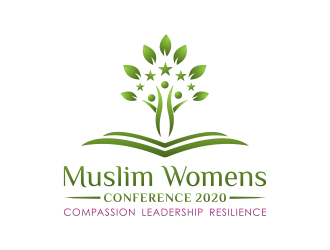 Muslim Womens Conference 2020 logo design by N3V4