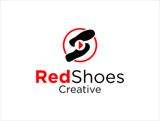 Red Shoes Creative logo design by bunda_shaquilla