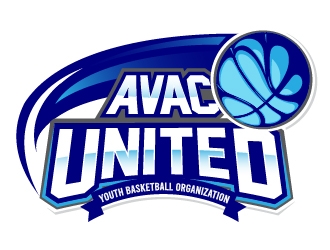 AVAC UNITED logo design by Suvendu