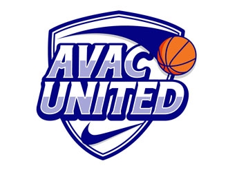 AVAC UNITED logo design by DreamLogoDesign