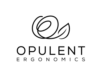 Opulent Ergonomics logo design by cintoko