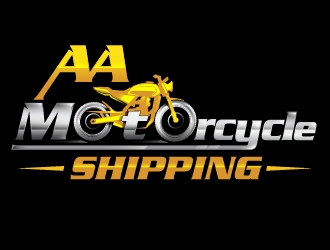 AA Motorcycle Shipping logo design by dorijo