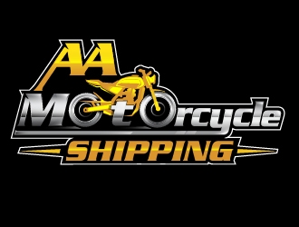 AA Motorcycle Shipping logo design by dorijo