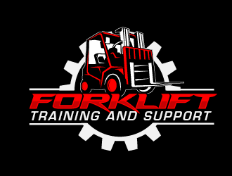 Forklift Training and Support logo design by THOR_