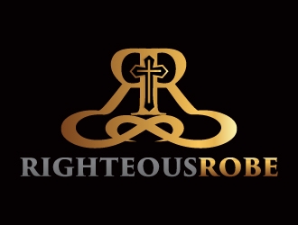 Righteous Risen Logo righteousrobe Logo Design - 48hourslogo
