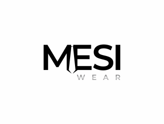 Mesi Wear  logo design by mutafailan
