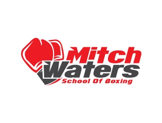 Mitch Waters School Of Boxing logo design by AB212