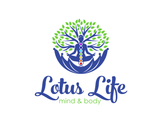 Lotus Life  logo design by N3V4