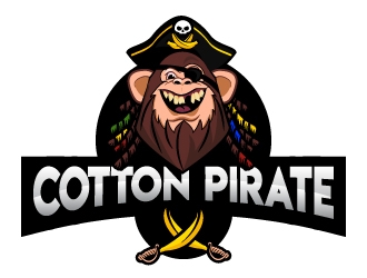 CottonPirate logo design by fries