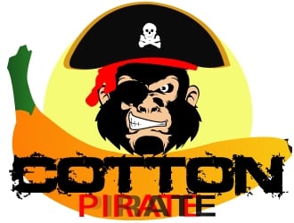 CottonPirate logo design by AamirKhan
