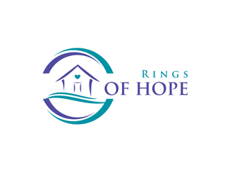 Rings of Hope logo design by clayjensen