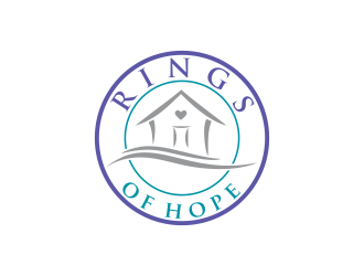 Rings of Hope logo design by oke2angconcept