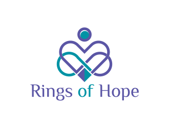 Rings of Hope logo design by N3V4