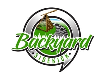 Backyard Sidekick logo design by DreamLogoDesign