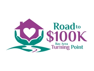 Road to $100K logo design by ruki