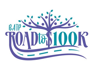 Road to $100K logo design by DreamLogoDesign