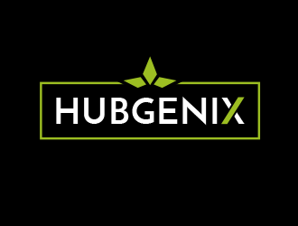 Hubgenix logo design by BeDesign