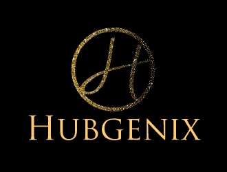 Hubgenix logo design by AamirKhan