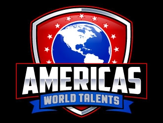 Americas World Talents logo design by SDLOGO