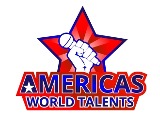Americas World Talents logo design by logographix