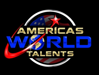 Americas World Talents logo design by Suvendu