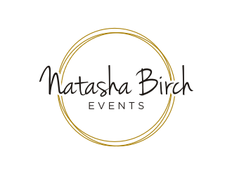 Natasha Birch Events or NB Events logo design by Zeratu