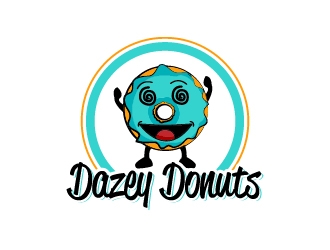 Dazey Donuts logo design by Norsh