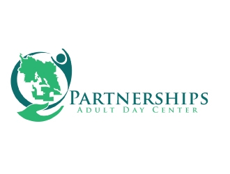 Partnerships Adult Day Center logo design by AamirKhan