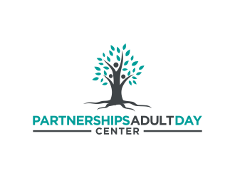 Partnerships Adult Day Center logo design by Lavina