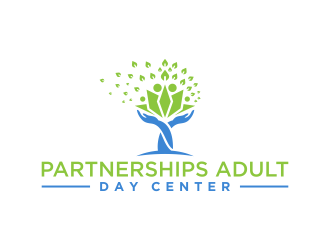 Partnerships Adult Day Center logo design by Devian