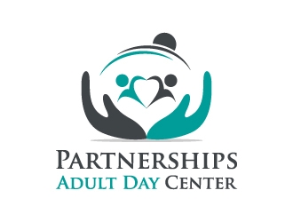 Partnerships Adult Day Center logo design by Norsh