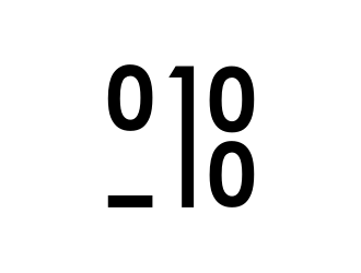 0 1 100 logo design by nurul_rizkon