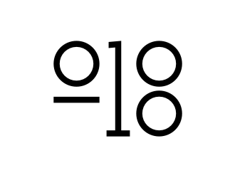 0 1 100 logo design by nurul_rizkon